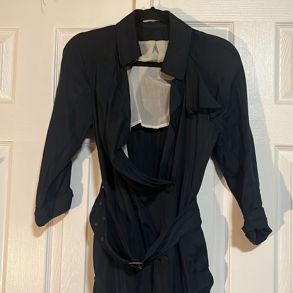 3.1 Phillip Lim Quarter Sleeve Trench Jacket - Picture 2 of 10